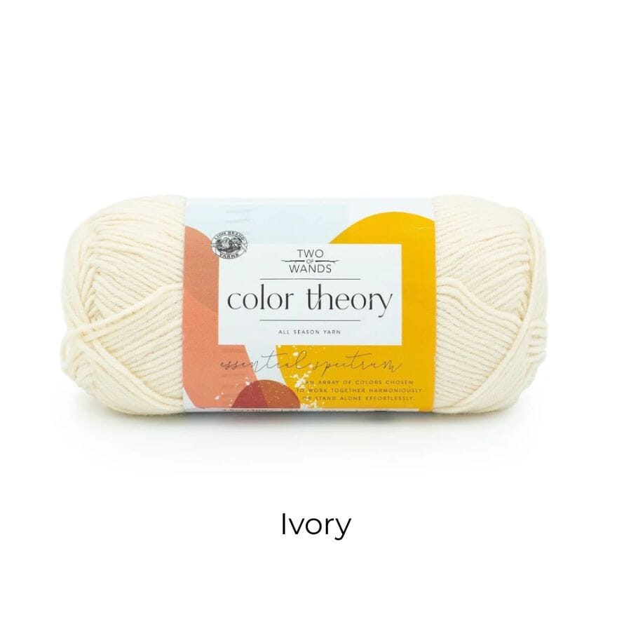 Lion Brand Yarn Color Theory Lion Brand Yarn FurlsCrochet Ivory 