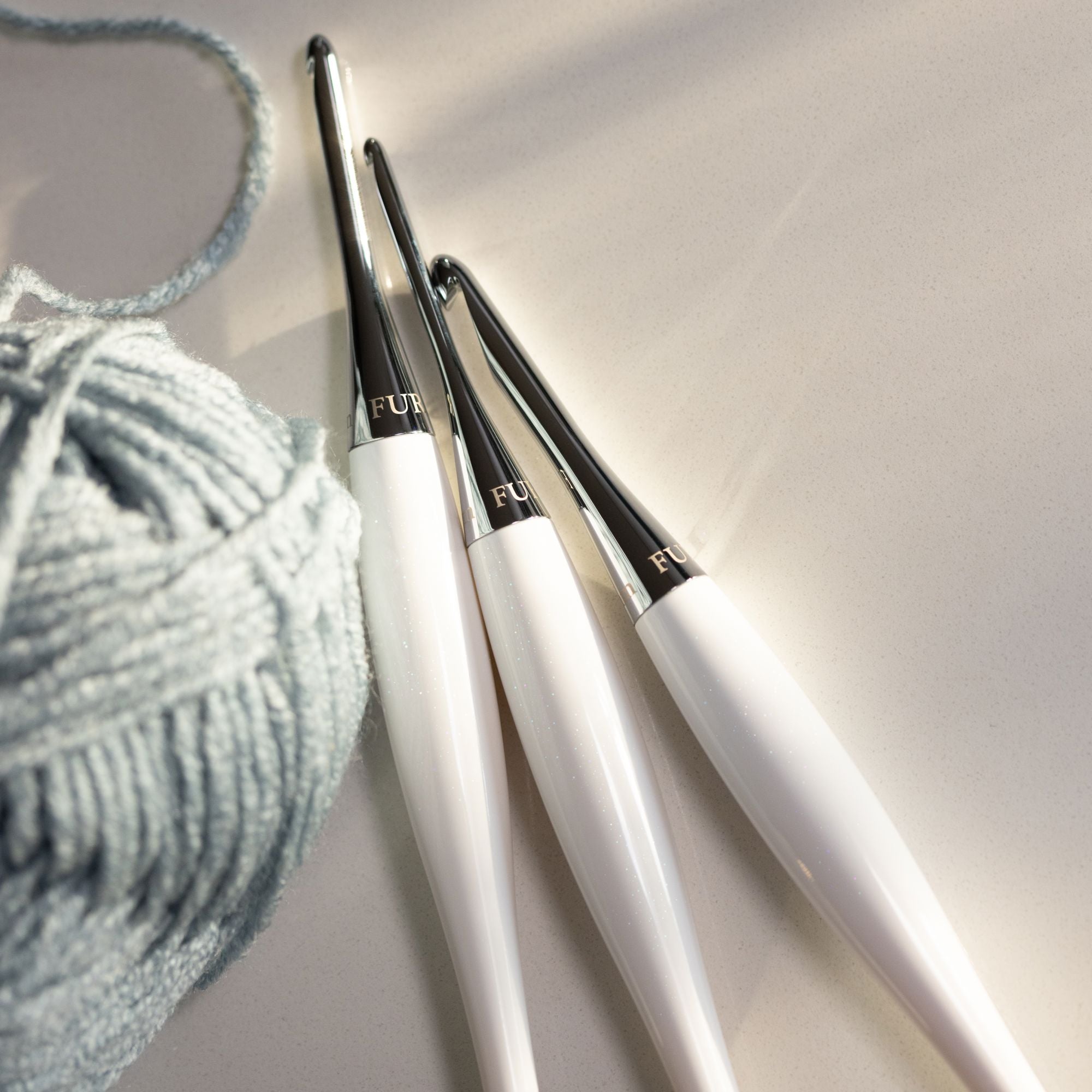 Odyssey® II Crochet Hook in Quartz Odyssey II FurlsCrochet 